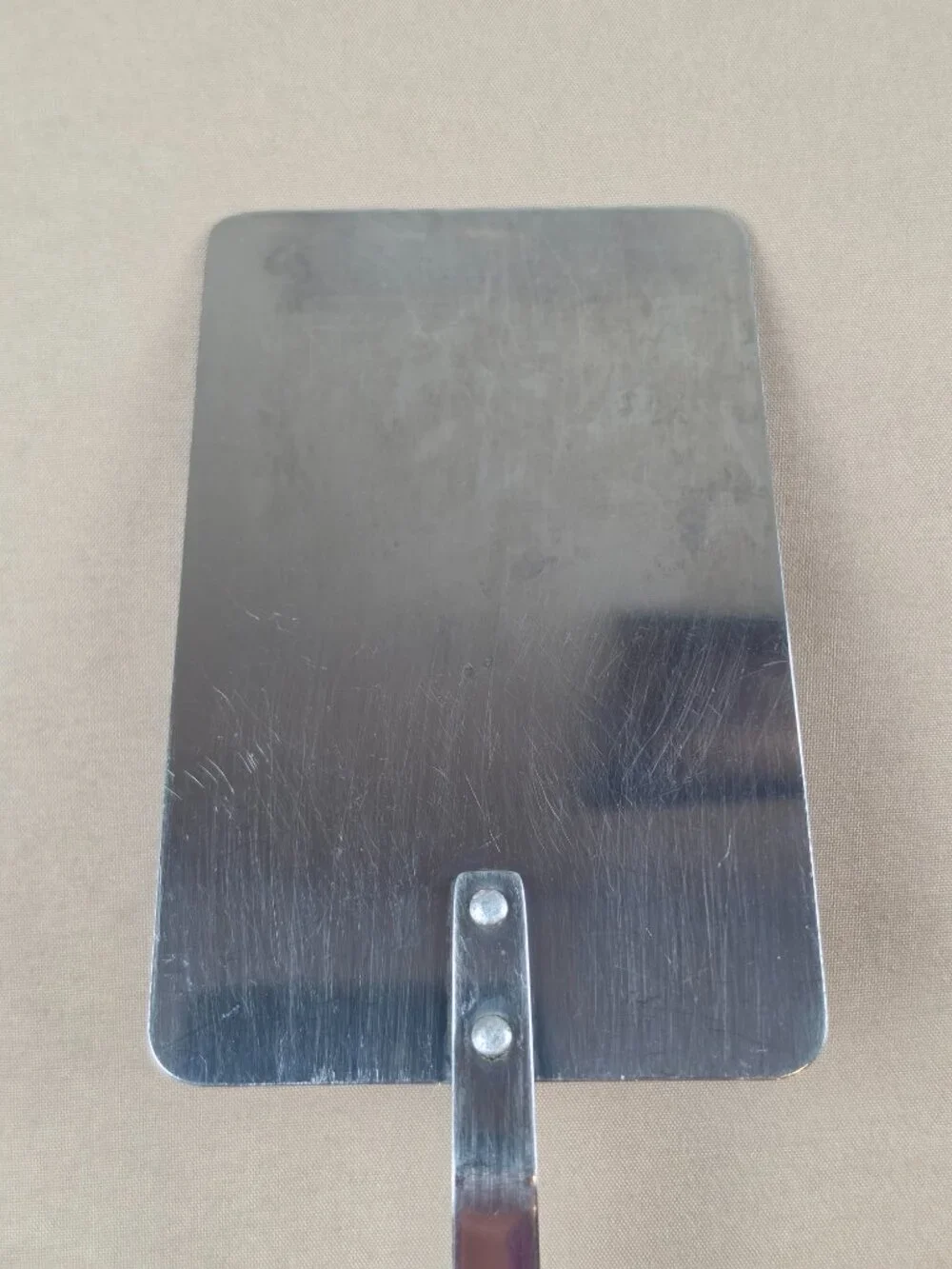 Vintage Spatula Long Handle Wood Flipper Turner Stainless Steel Japan